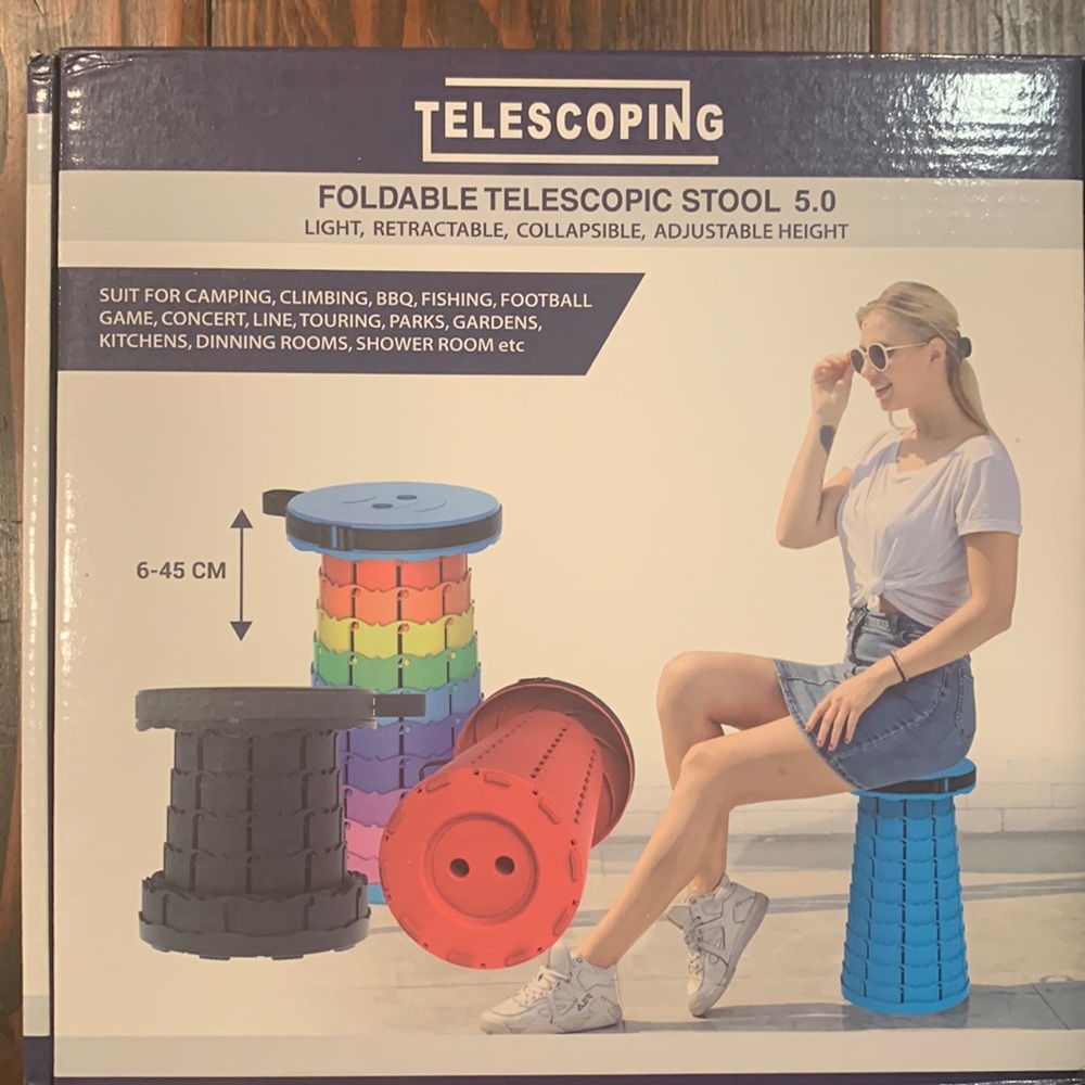 Foldable Telescopic Stool 5.0